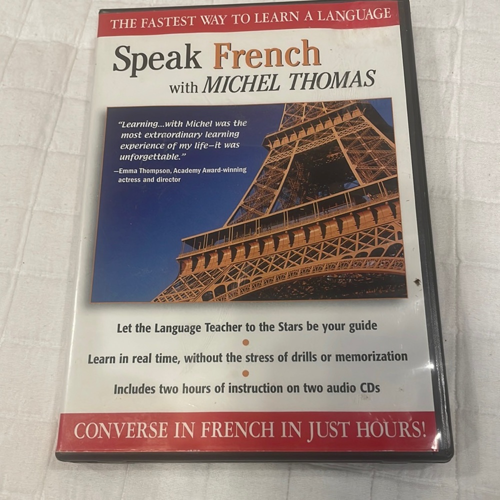 Speak French with Michel Thomas cd program the fastest way to learn French